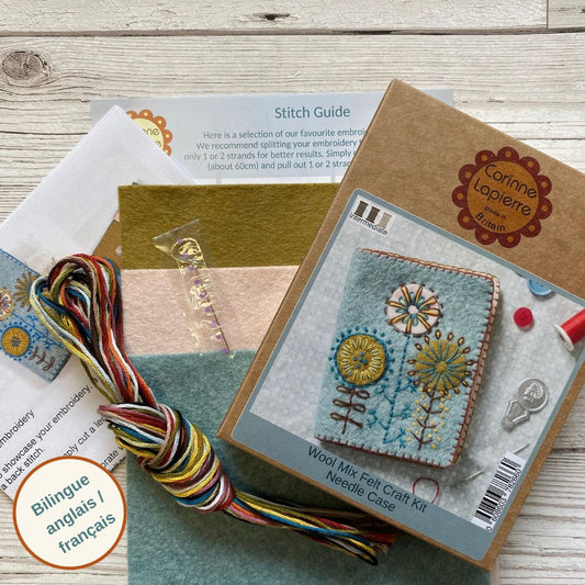 Κιτ Κεντήματος Needle Felt Case Kit - Folk Inspired