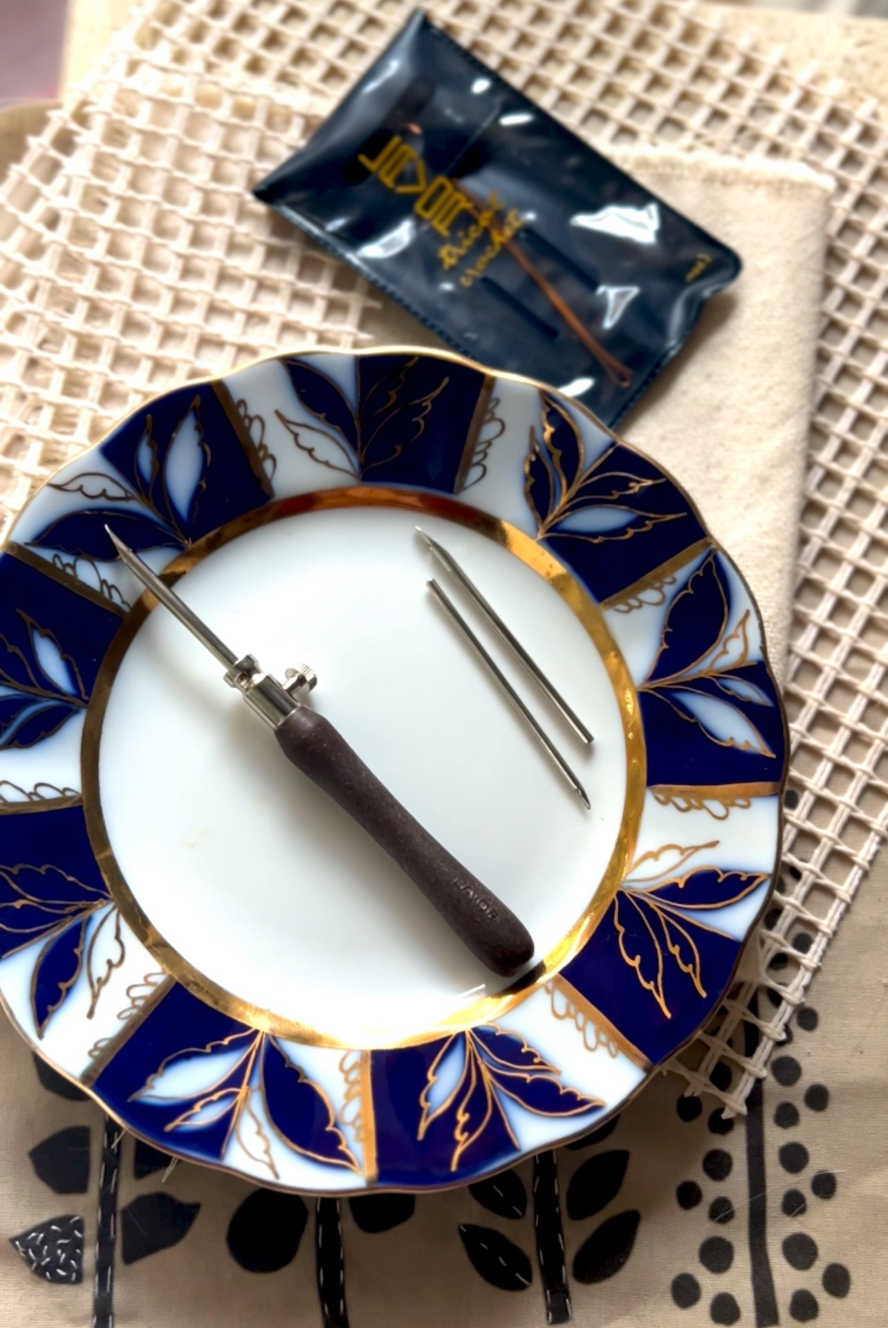 Lavor Punch Needle Set of 3, Βελόνα διάτρησης για Punch Needle, Μαγική Βελόνα για κέντημα