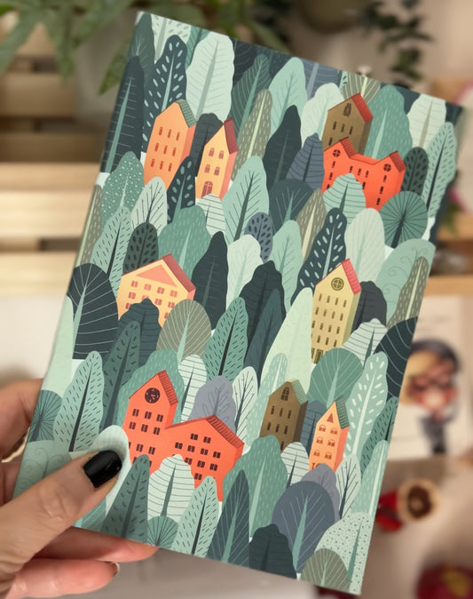 Folklore Tales A5 notebook for makers and creative souls