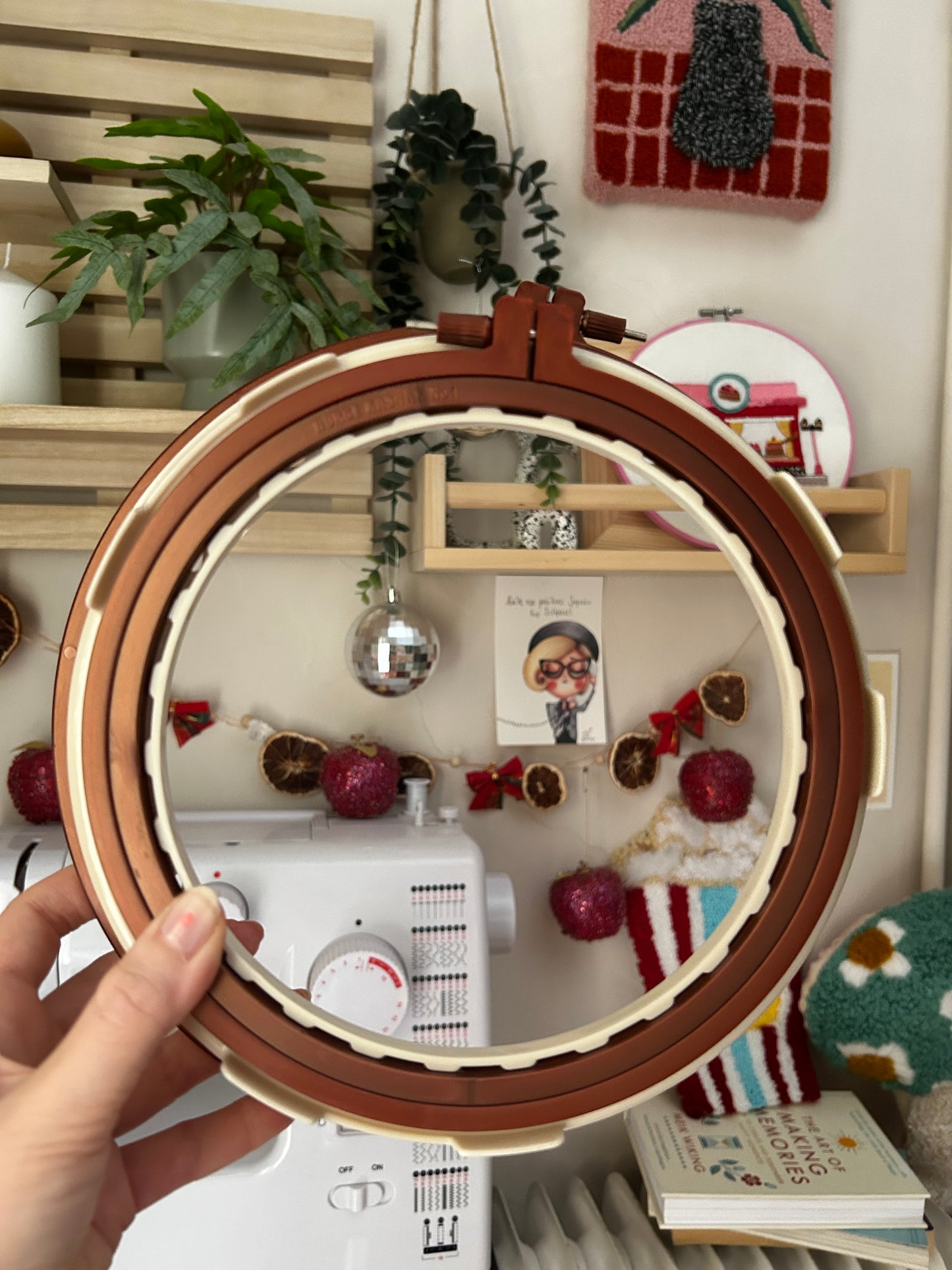 Nurge Double Punch Needle & Embroidery Frame - Τελάρο κεντήματος διπλό