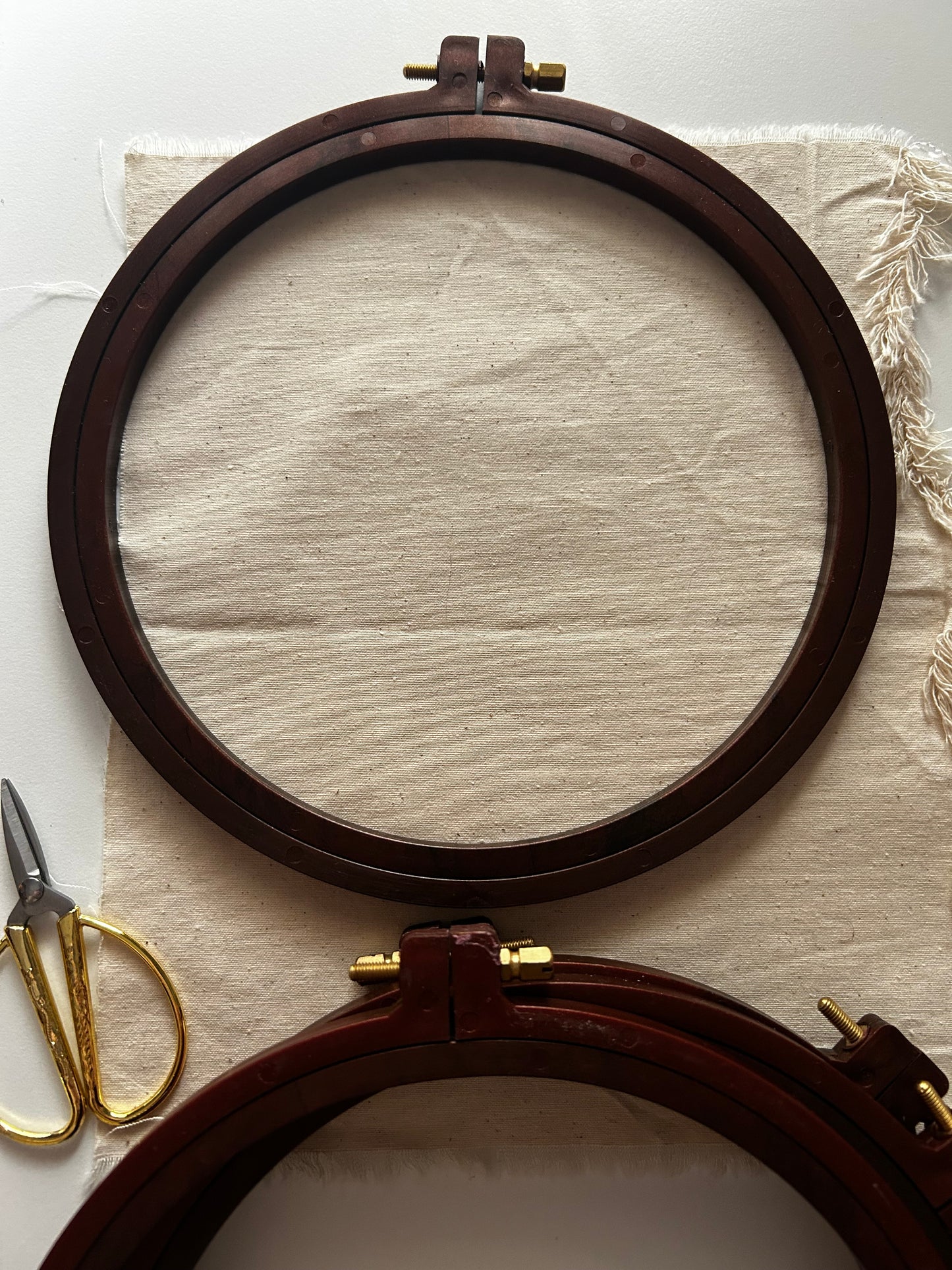 Basic NURGE Σταθερό Τελάρο εσοχής 18cm, Frame για Punch Needle