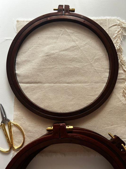 Basic NURGE Σταθερό Τελάρο εσοχής 18cm, Frame για Punch Needle