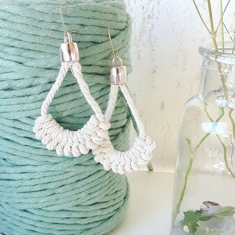 Leaf Knot Necklace Tutorial, Make Your Own Macrame Necklace, Macrame Necklace for Beginners