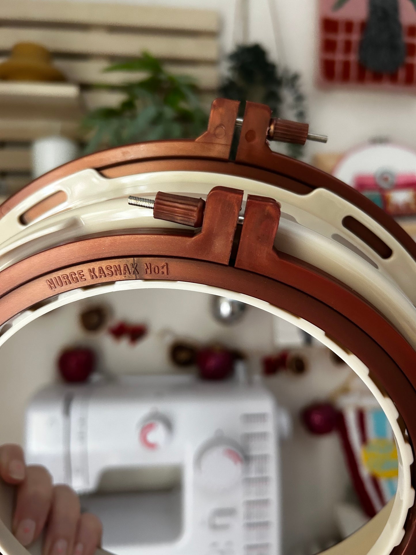 Nurge Double Punch Needle & Embroidery Frame - Τελάρο κεντήματος διπλό