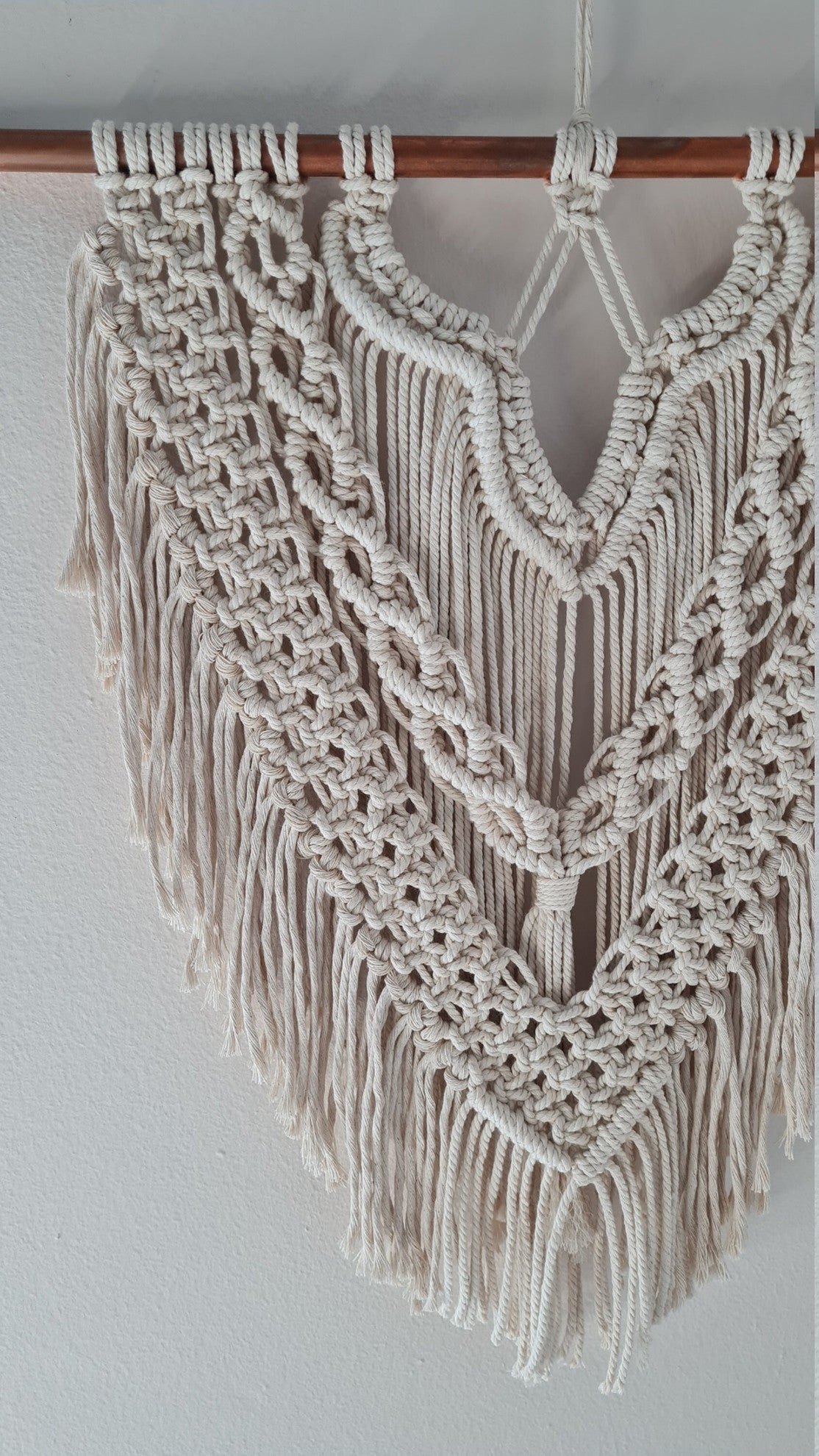 Macrame Pattern - Written PDF and Knot Guide | Macrame wall hanging Pattern | Macrame Backdrop Pattern