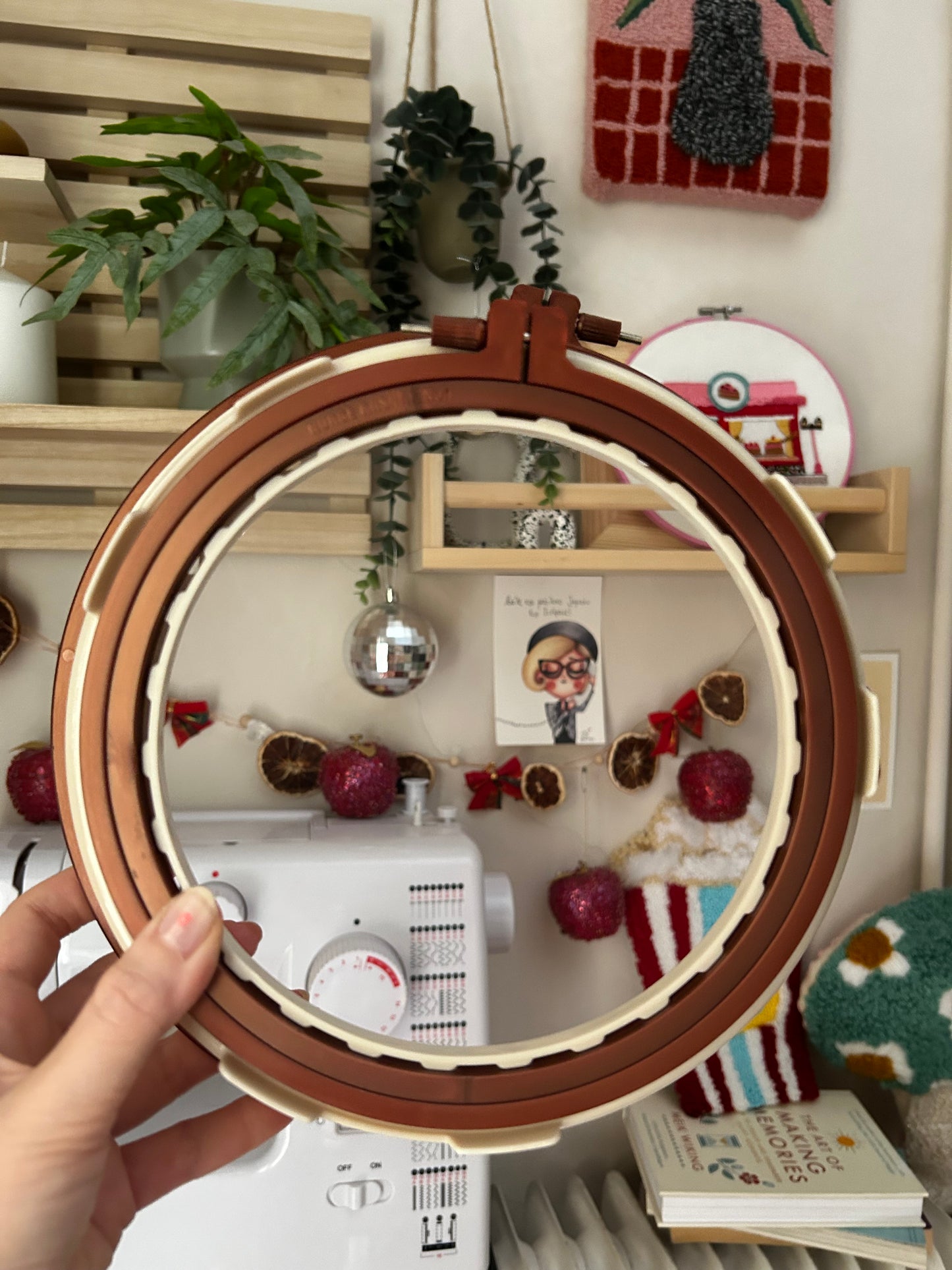 Nurge Double Punch Needle & Embroidery Frame - Τελάρο κεντήματος διπλό