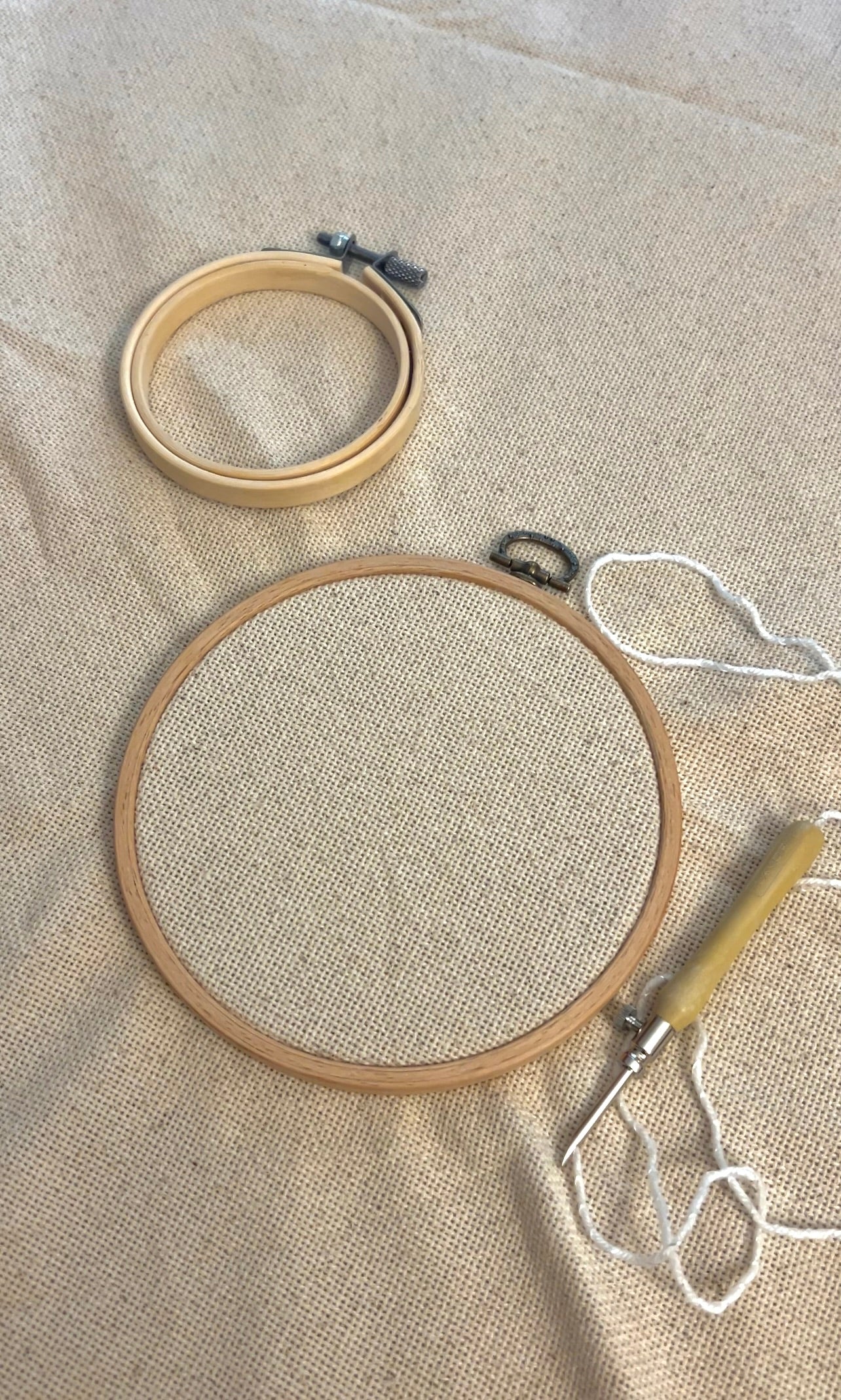 Monk’s cloth for punch needle & embroidery - Ύφασμα για punch needle & κέντημα