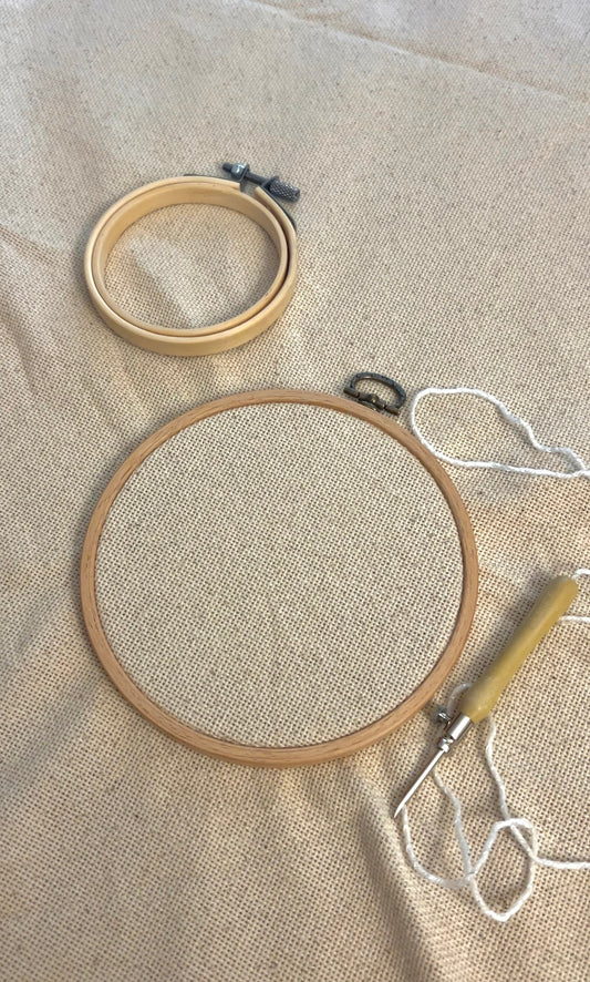 Monk’s cloth for punch needle & embroidery - Ύφασμα για punch needle & κέντημα