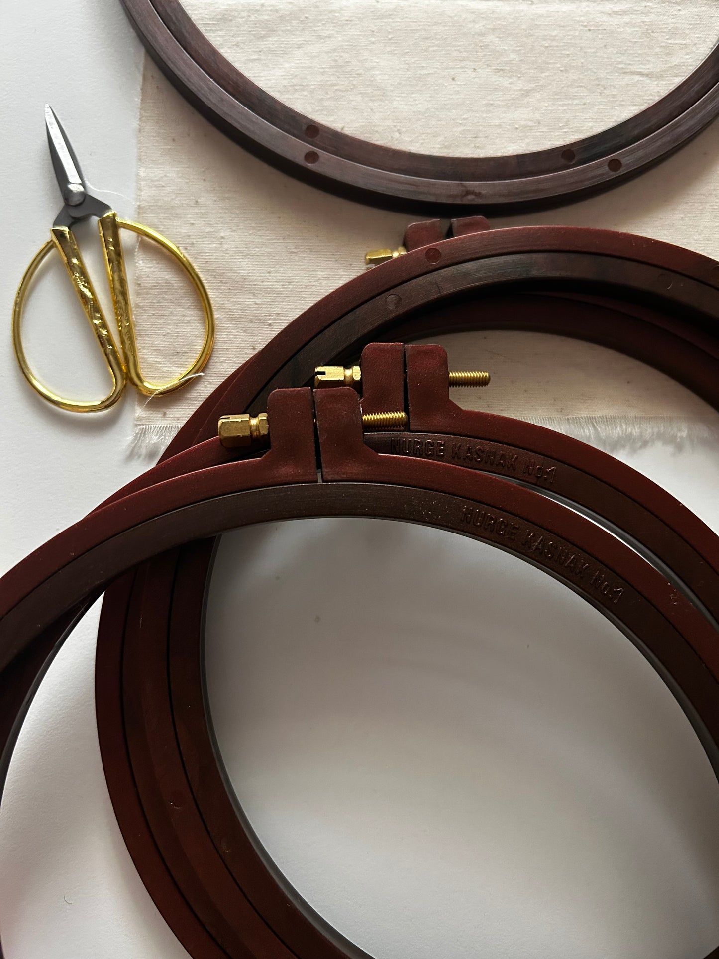 Basic NURGE Σταθερό Τελάρο εσοχής 18cm, Frame για Punch Needle