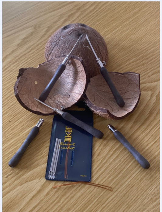 Lavor Punch Needle Set of 3, Βελόνα διάτρησης για Punch Needle, Μαγική Βελόνα για κέντημα