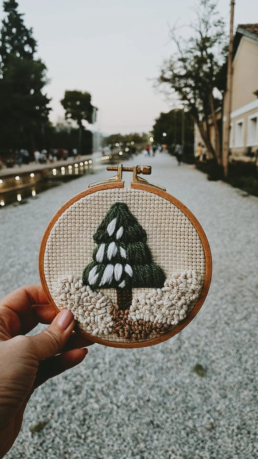 Punch Needle Κιτ Δεντράκι 🎄