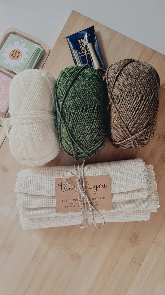 Punch Needle Kit, Punch Needle Ελλάδα, Punch Needle Υλικά για αρχάριους