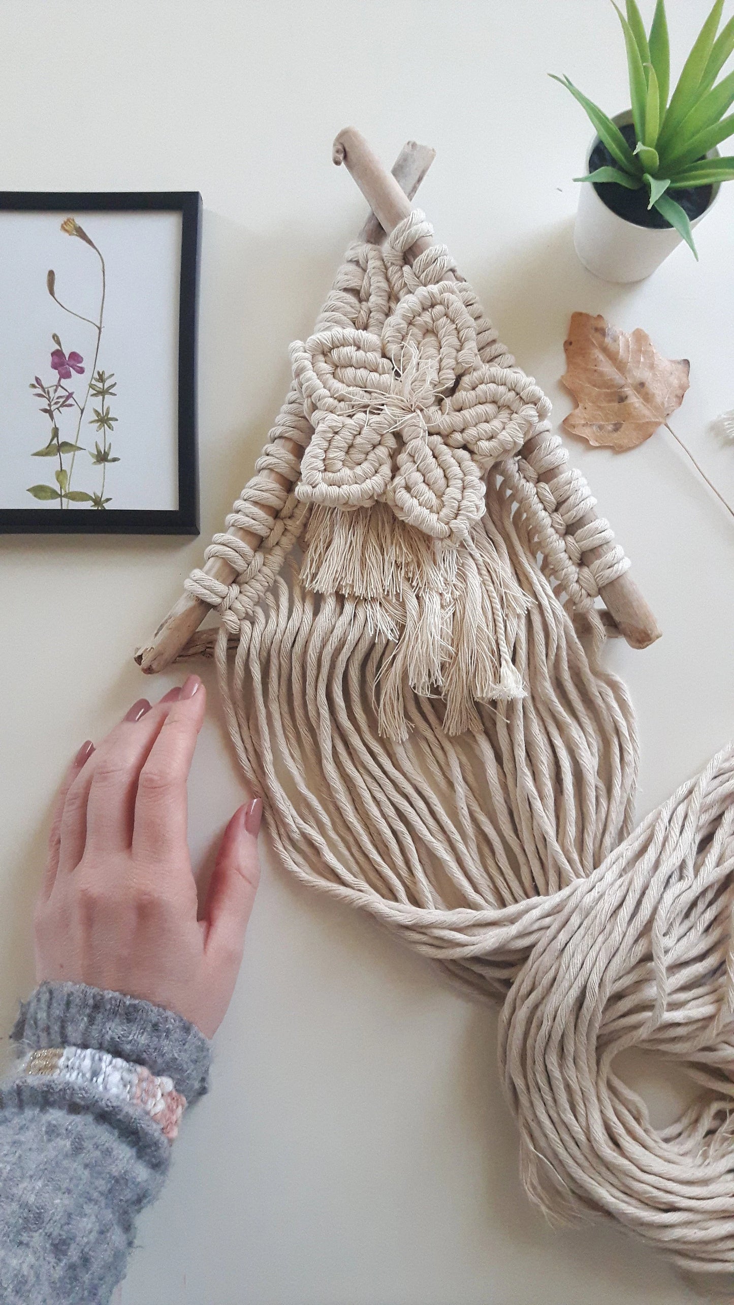 Macrame Flower Tutorial